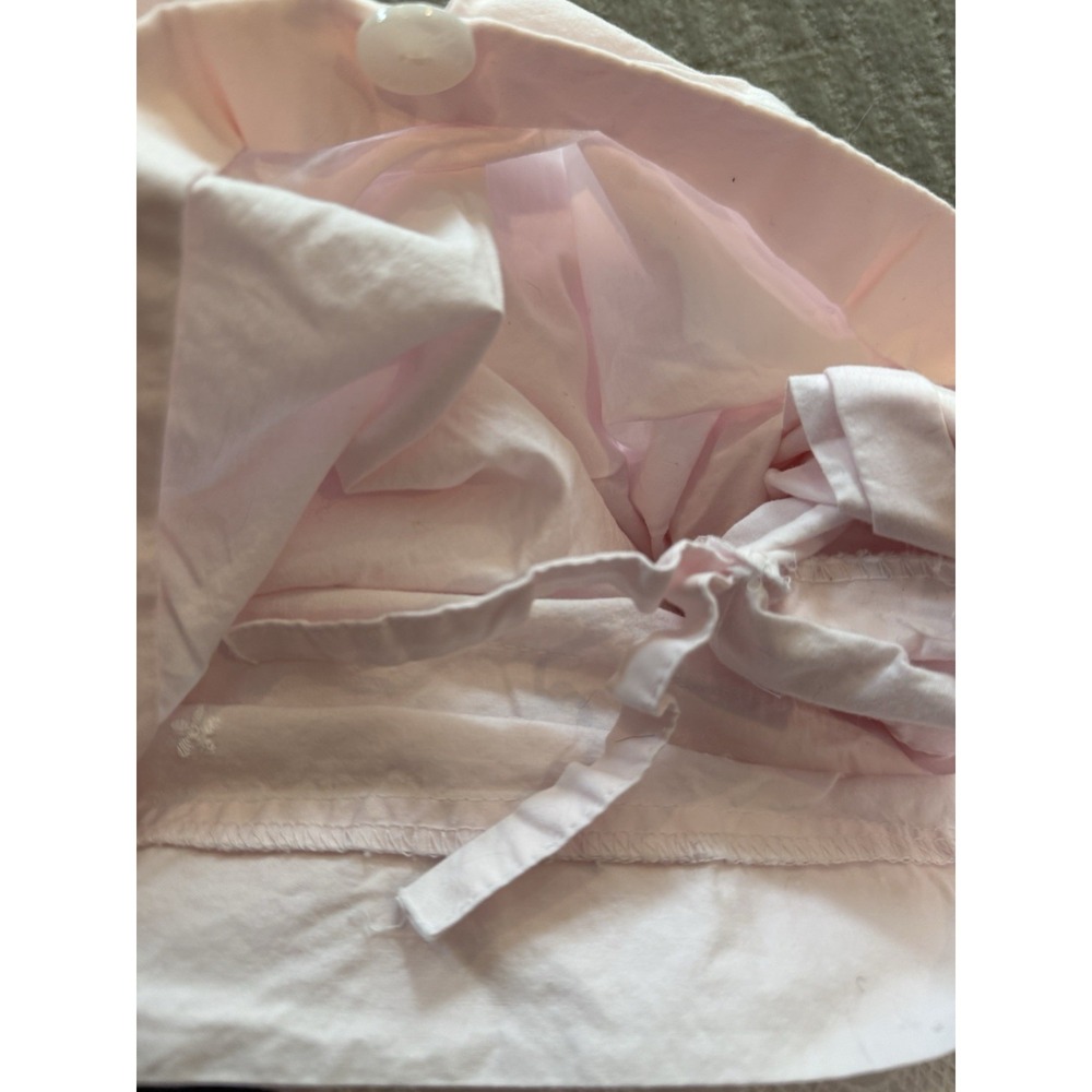 Rachel Ashwell Simply Shabby Chic Pink‎ Embroidered Batiste Cotton TWIN Duvet - Picture 6 of 8